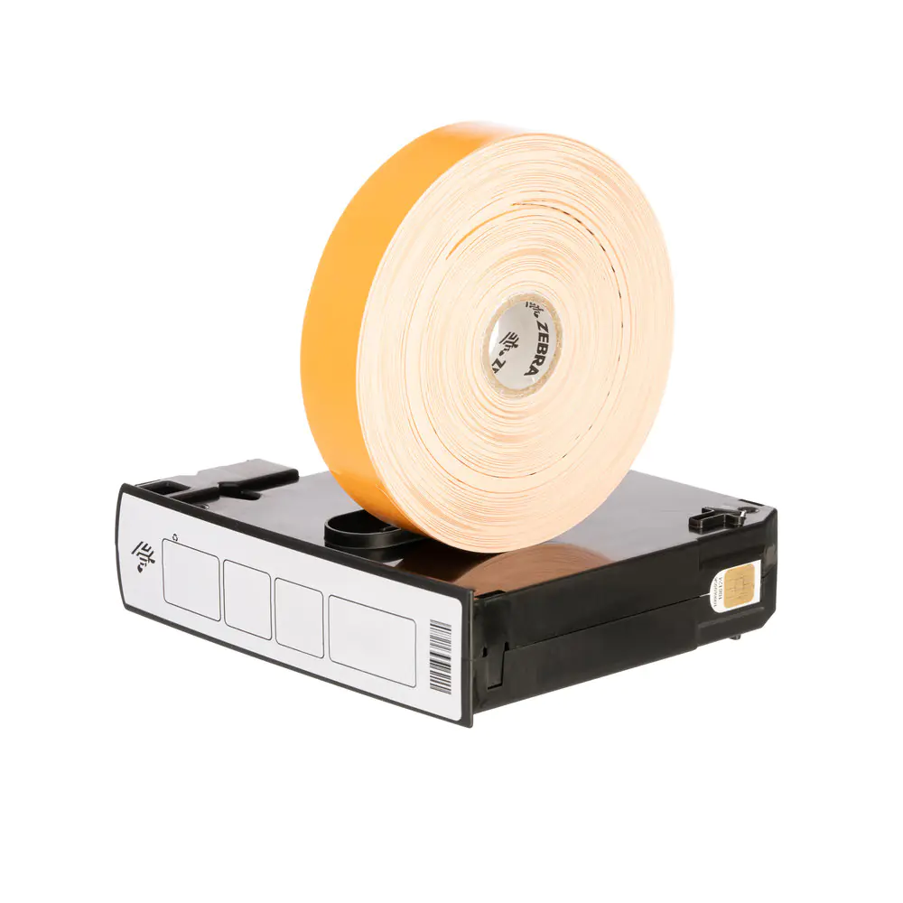 Zebra Z-Band Splash - Orange - 25.4 x 254 mm 2100 Stck. (6 Rolle(n) 10012717-6K