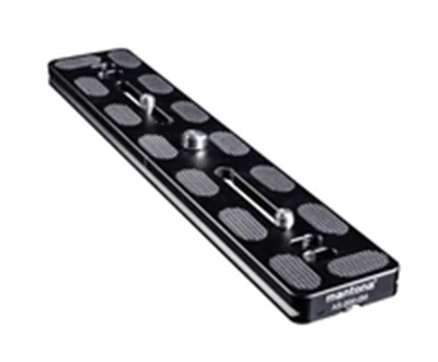 mantona 21466 - Stativkopfplatte - Schwarz - Aluminium - 1 Stück(e) - 38 mm - 10 mm