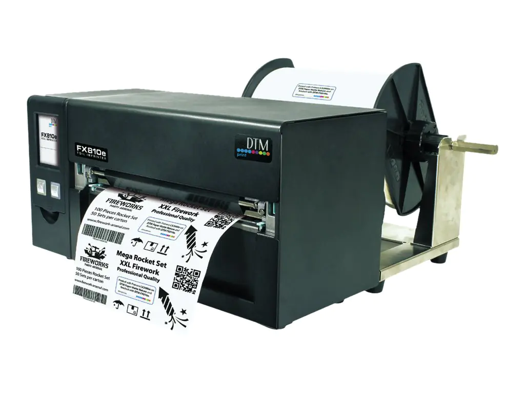DTM Print DTM FX810e Foil Imprinting System - Etikettendrucker - Farbe - Thermodirekt /