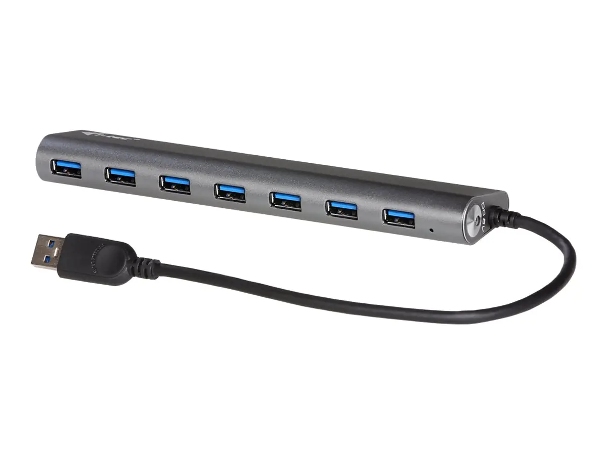 i-Tec USB 3.0 Metal Charging HUB - Hub - 7 x SuperSpeed USB 3.0 - Desktop