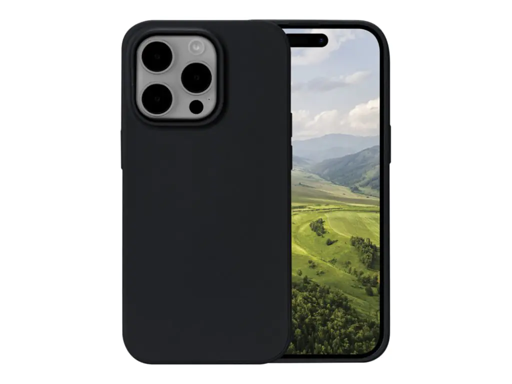 dbramante1928 Greenland - Hintere Abdeckung für Mobiltelefon - Kunststoff - Night Black - für Apple iPhone 15 Pro