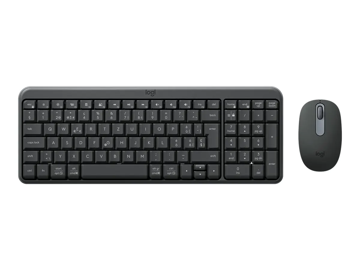 Logitech MK250 - Tastatur-und-Maus-Set - kabellos