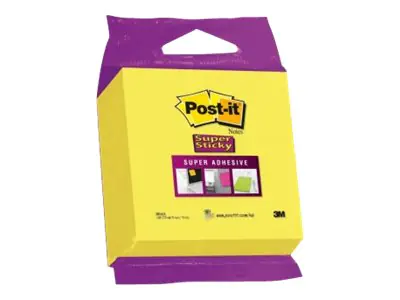 3M Post-it Super Sticky 2014-S - Notizwürfel - 76