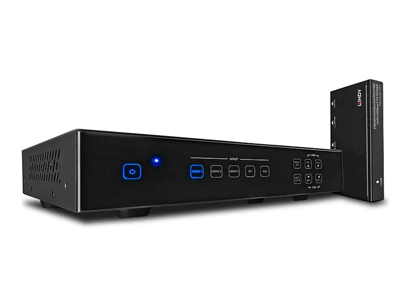 Lindy Presentation Switch Pro with HDBaseT Extender