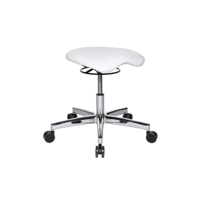 TOPSTAR Sitzhocker Medical 30 Sitness schwarz Farbe des Fußkreuzes: alusilber