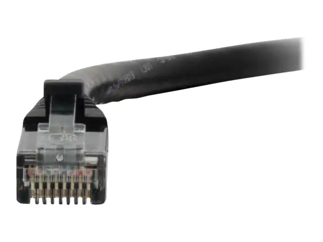 C2G Cat6 Booted Unshielded (UTP) Network Patch Cable - Patch-Kabel - RJ-45 (M) zu RJ-45 (M) - 50 cm - UTP - CAT 6 - geformt, ohne Haken, verseilt - Schwarz