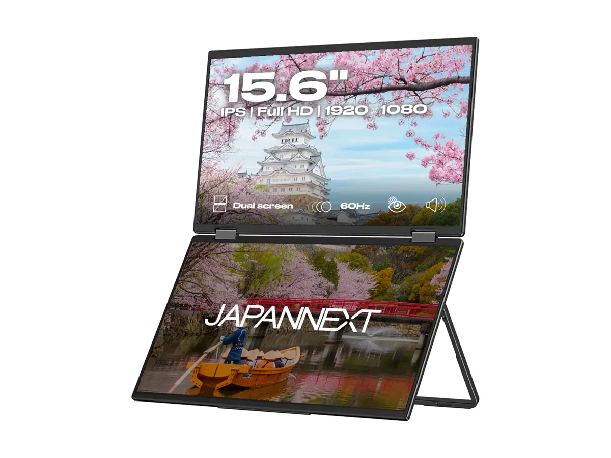 JAPANNEXT JN-DMD-IPS156F - LCD-Monitor - 39.6 cm (15.6")