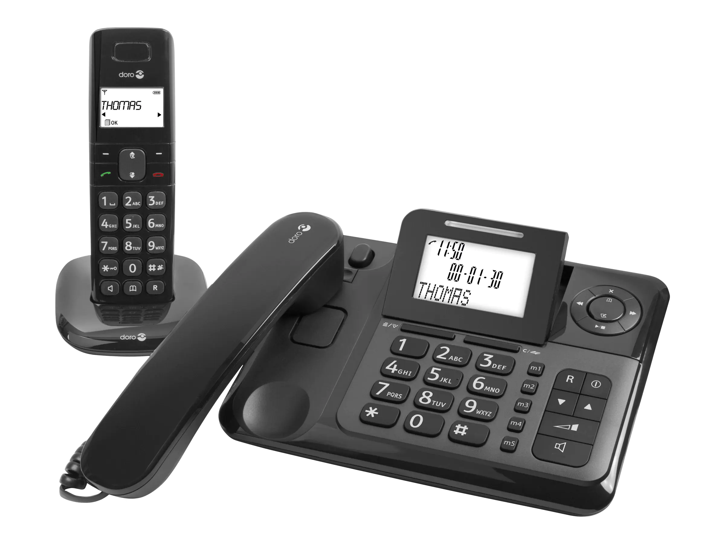 Doro Comfort 4005 - Mit Schnur/schnurlos - Anrufbeantworter 380115