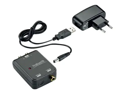 in-akustik Star Audio Converter - Digital-Analog-Audiowandler - Schwarz