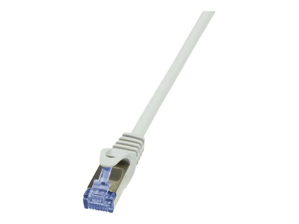 LogiLink PrimeLine - Patch-Kabel - RJ-45 (M) zu RJ-45 (M) - 5 m - SFTP, PiMF - CAT 6 - halogenfrei - Grau