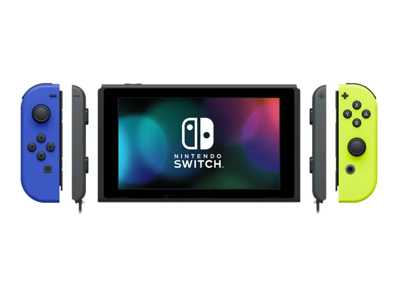 NINTENDO Joy-Con (L)/(R) - Game Pad - kabellos - Blau, Neongelb (Packung mit 2) - für Nintendo Switch
