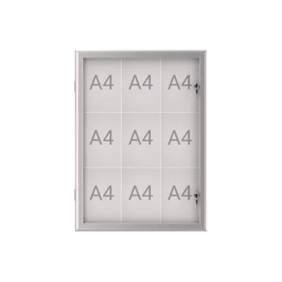 Jakob Maul GmbH MAUL Excite, 651 x 912 mm, Porträt, Stahl, Glas, Aluminium, 1 Tür(en), 739 mm 6653908