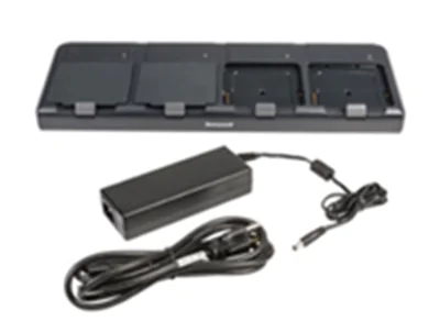 Honeywell Quad Battery Charger - Batterieladegerät - Ausgangsanschlüsse: 4 - Europa - für P/N: 318-055-002