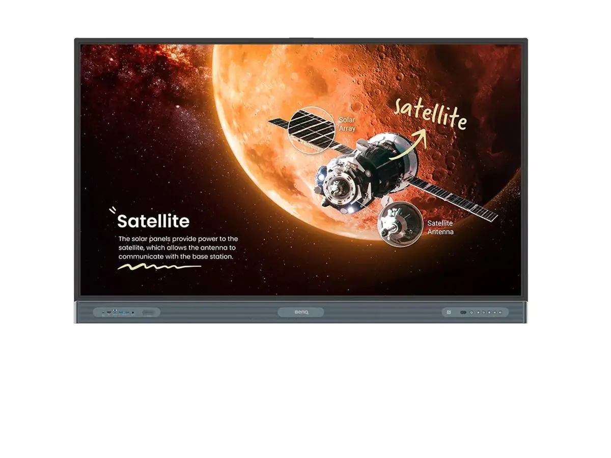 BenQ Board Pro RP6504 - 165 cm (65") Diagonalklasse RP04 Series LCD-Display mit LED-Hintergrundbeleuchtung - Bildung - mit interaktives Whiteboard integriert, Touchscreen (Multitouch) 9H.F97TC.DE3