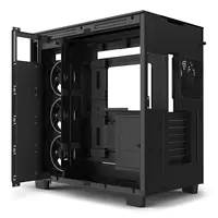 NZXT H series H9 Elite - Mid tower - ATX - Seitenteil mit Fenster (gehärtetes Glas) - keine Spannungsversorgung - mattschwarz - USB/Audio