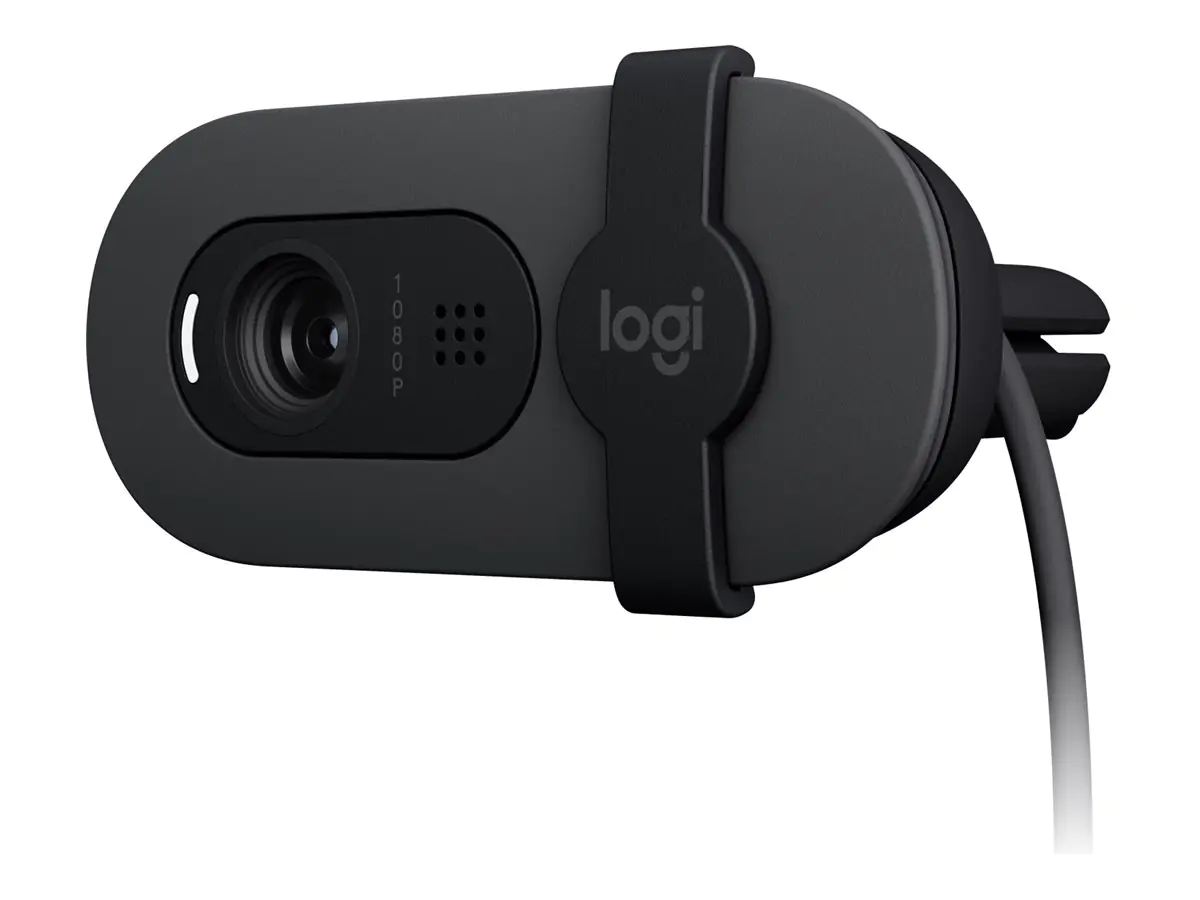 Logitech BRIO 105 - Webcam - Farbe - 2 MP - 1920 x 1080 - 1080p, 720p - Audio - USB