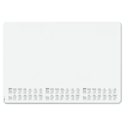 SIGEL Schreibunterlage 59,5 x 41 cm (B x H) ohne Folienauflage 2024-2026 Papier weiß Dotted 30 Bl.