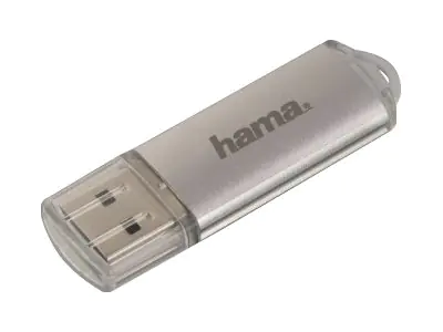 Hama FlashPen "Laeta" - USB-Flash-Laufwerk - 128 GB - USB 2.0 - Silber