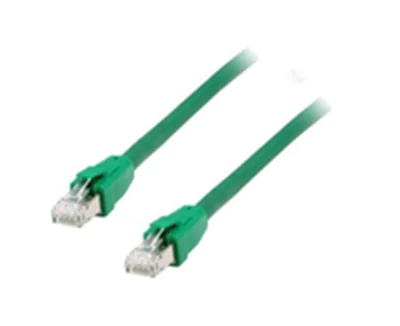 equip - Patch-Kabel - RJ-45 (M) zu RJ-45 (M) - 3 m - S/FTP - CAT 8.1 - halogenfrei - grün