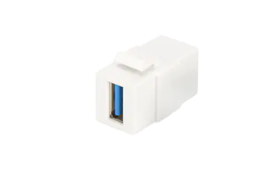 DIGITUS Professional DN-93404 - Modulare Eingabe - USB 3.0 Type A - Pure White, RAL 9003