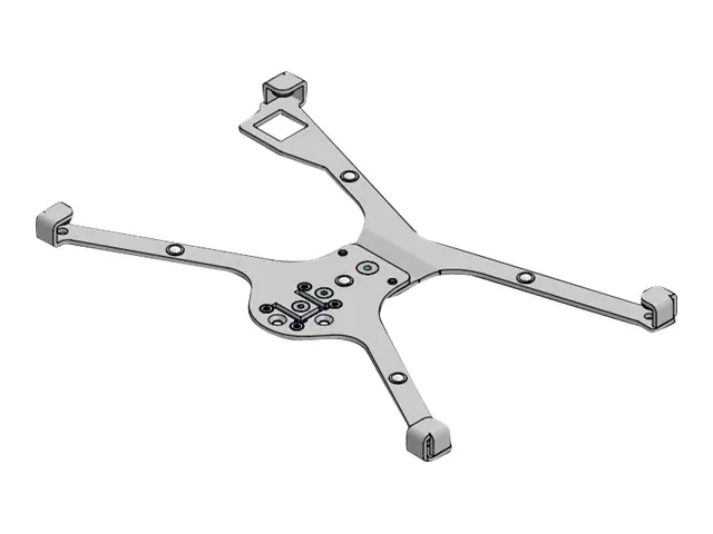 SpacePole X-Frame - Montagekomponente (Rahmen) - für Tablett - Schwarz - Bildschirmgröße: 26.4 cm (10.4") - für Samsung Galaxy Tab A7