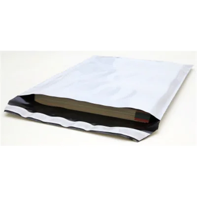 Versandtasche PCR coex 550 x 600 mm (B x H) ohne Fenster mit Selbstklebung LDPE, 80 % recycelt klimaneutral produziert schwarz/weiß 500 St./Pack.