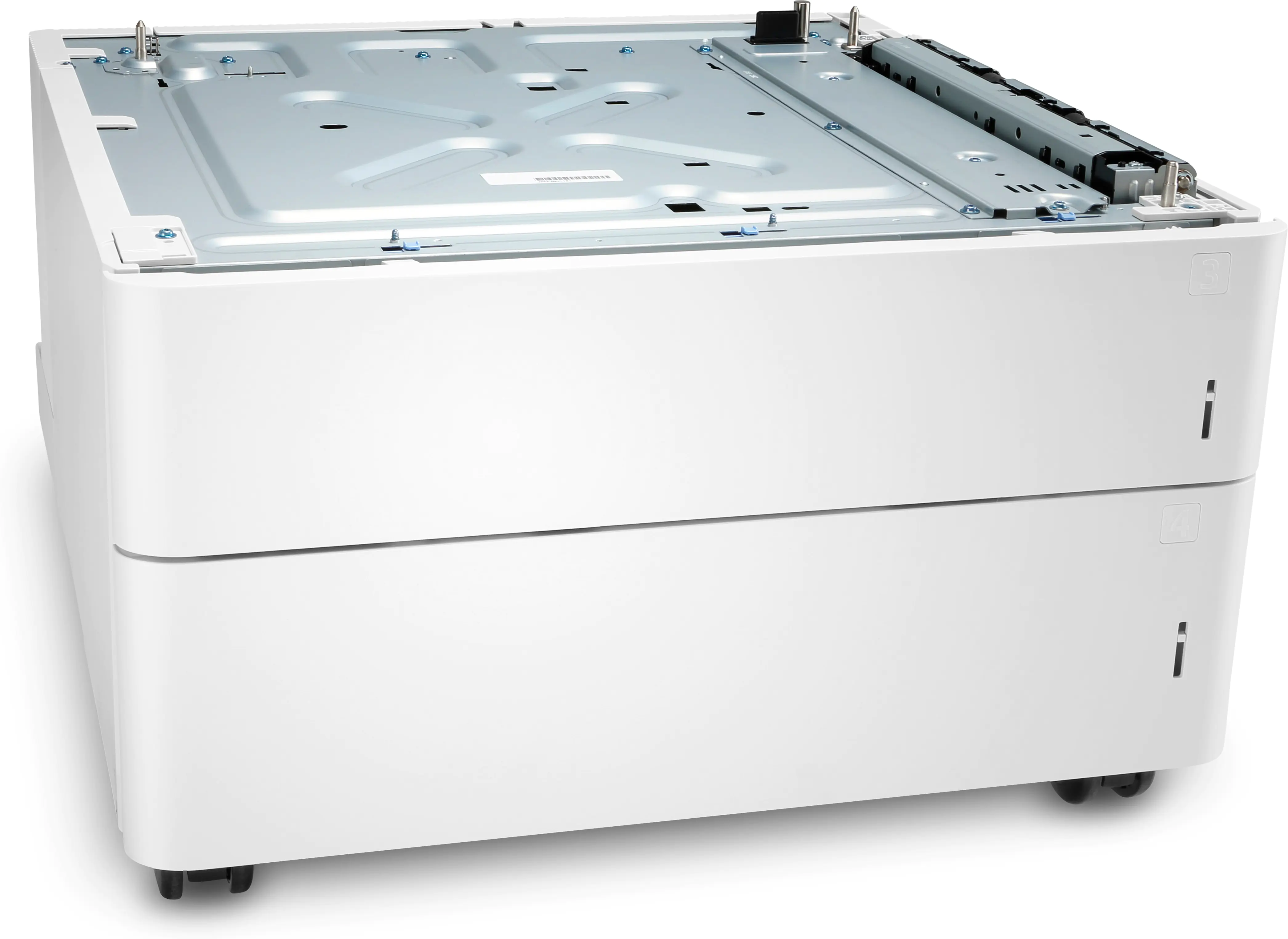 HP Papierzuführung und Unterstand - Medienschacht - 1100 Blätter in 2 Schubladen (Trays) T3V29A
