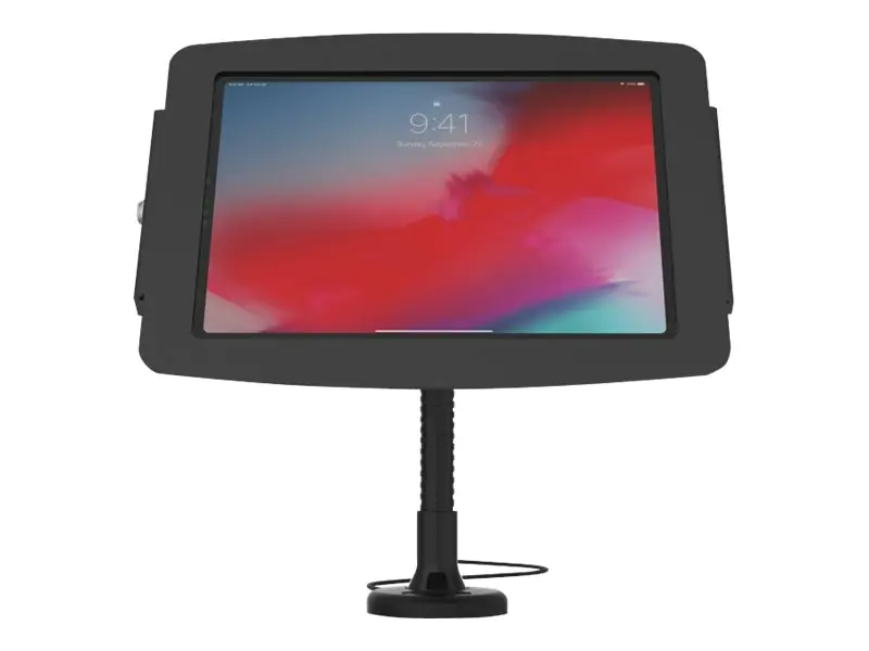 Compulocks iPad 10.2" Space Enclosure Flex Arm Mount - Befestigungskit (Flexibler Arm, Gehäuse) 159B102IPDSB