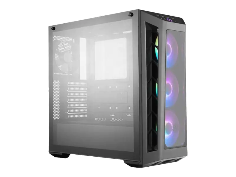 CoolerMaster MasterBox MB530P - Tower - ATX - keine Spannungsversorgung (ATX) - Schwarz - USB/Audio