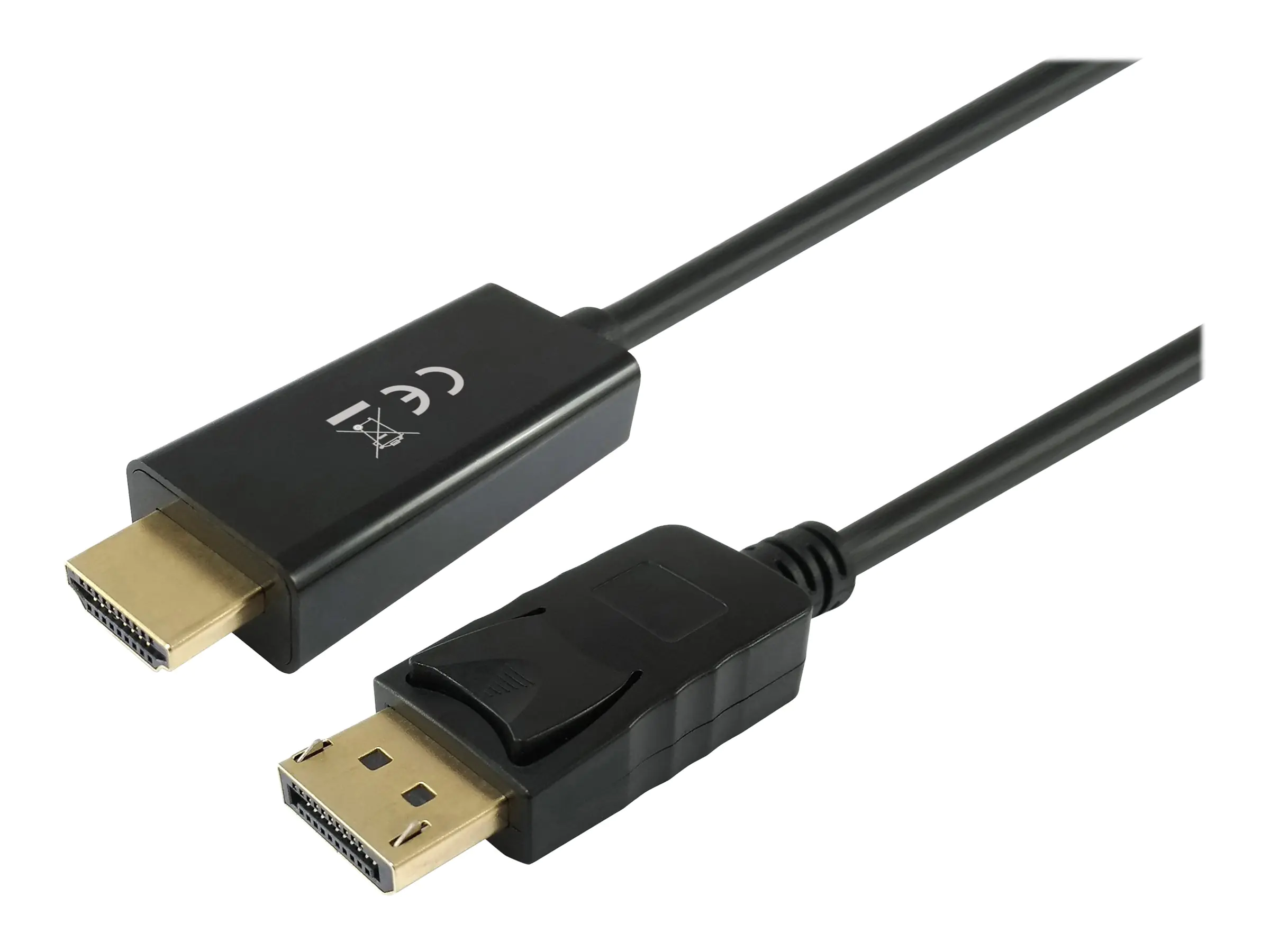 Equip Life - Adapterkabel - DisplayPort männlich zu HDMI männlich - 3 m - 4K Unterstützung