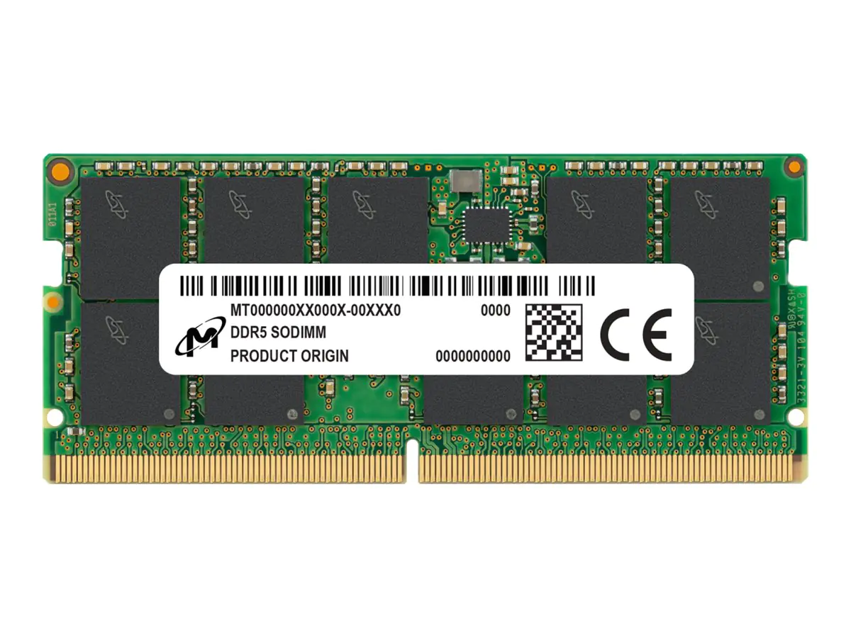 Micron DDR5 - Modul - 32 GB - SO-DIMM 262-Pin MTC20C2085S1TC56BD1R