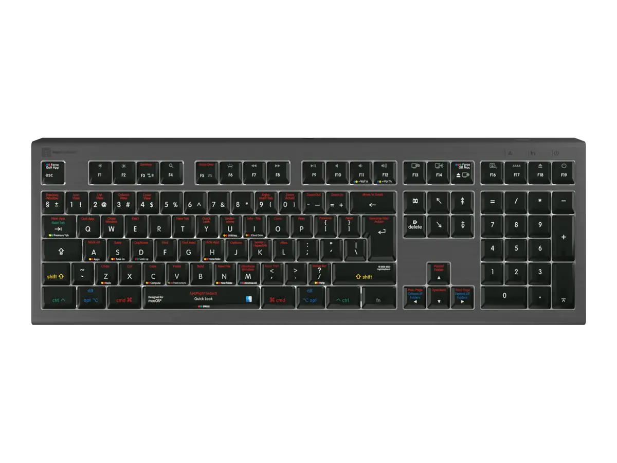 Logickeyboard ASTRA 2 - Tastatur - Mac - hinterleuchtet