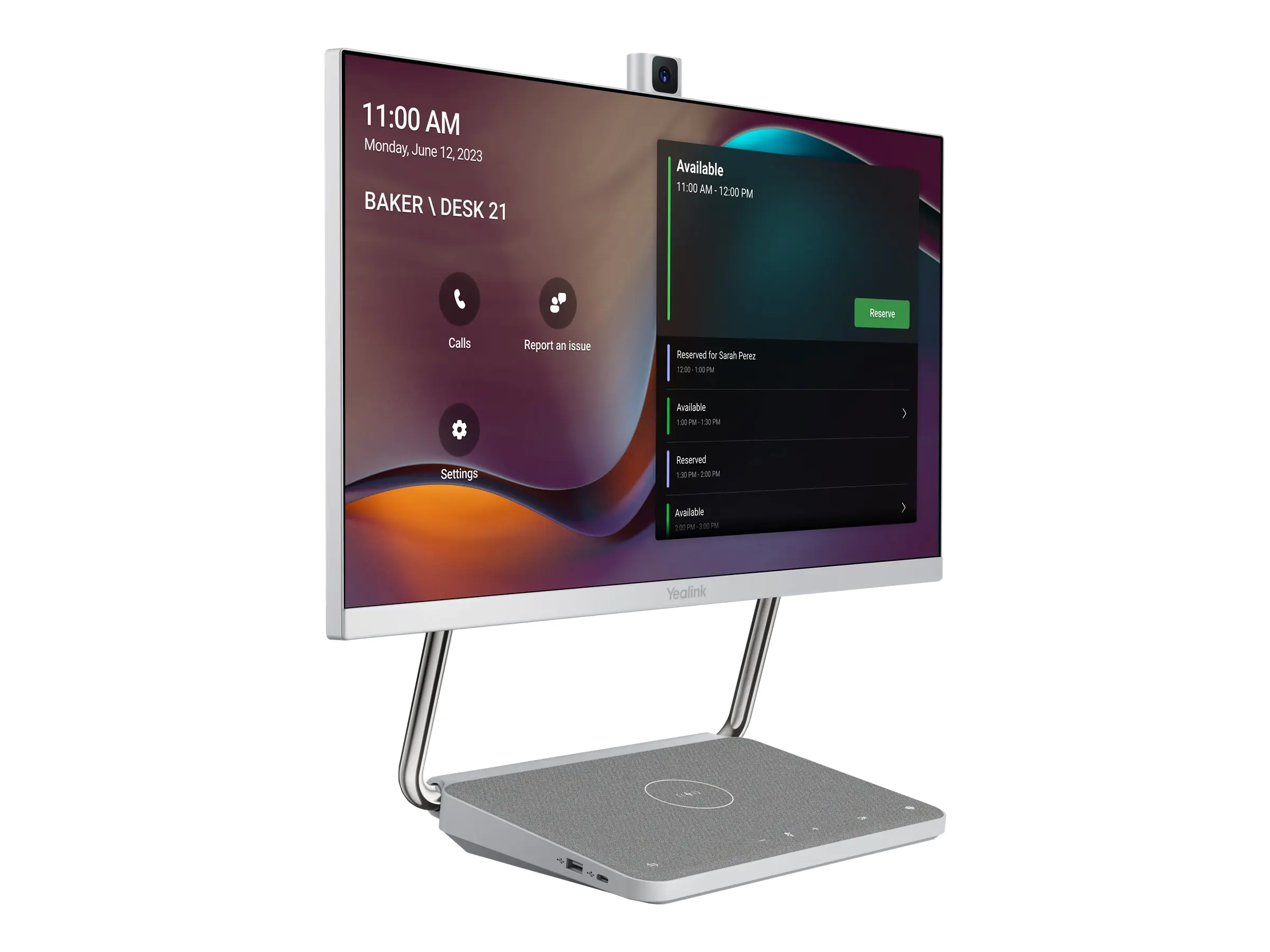 Yealink DeskVision A24 - All-in-One Desktop-Kooperationslösung - Zertifiziert für Microsoft Teams