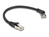 Delock Patch-Kabel - RJ-45 (M) nach rechts abgewinkelt zu RJ-45 (M)