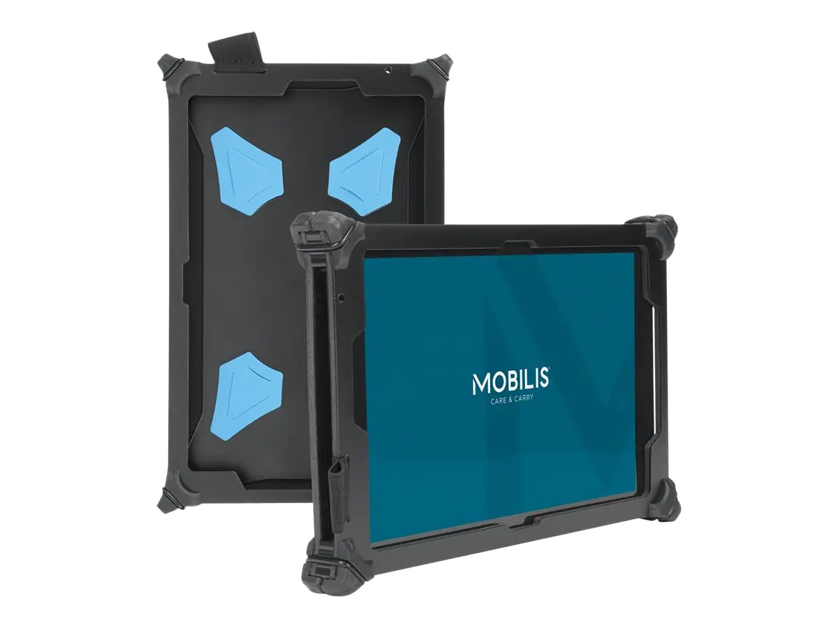Mobilis RESIST Pack - Hintere Abdeckung für Tablet - widerstandsfähig - TFP 4.0 - Schwarz - 10.9" - für Apple 10.9-inch iPad Air (4. Generation) 050045