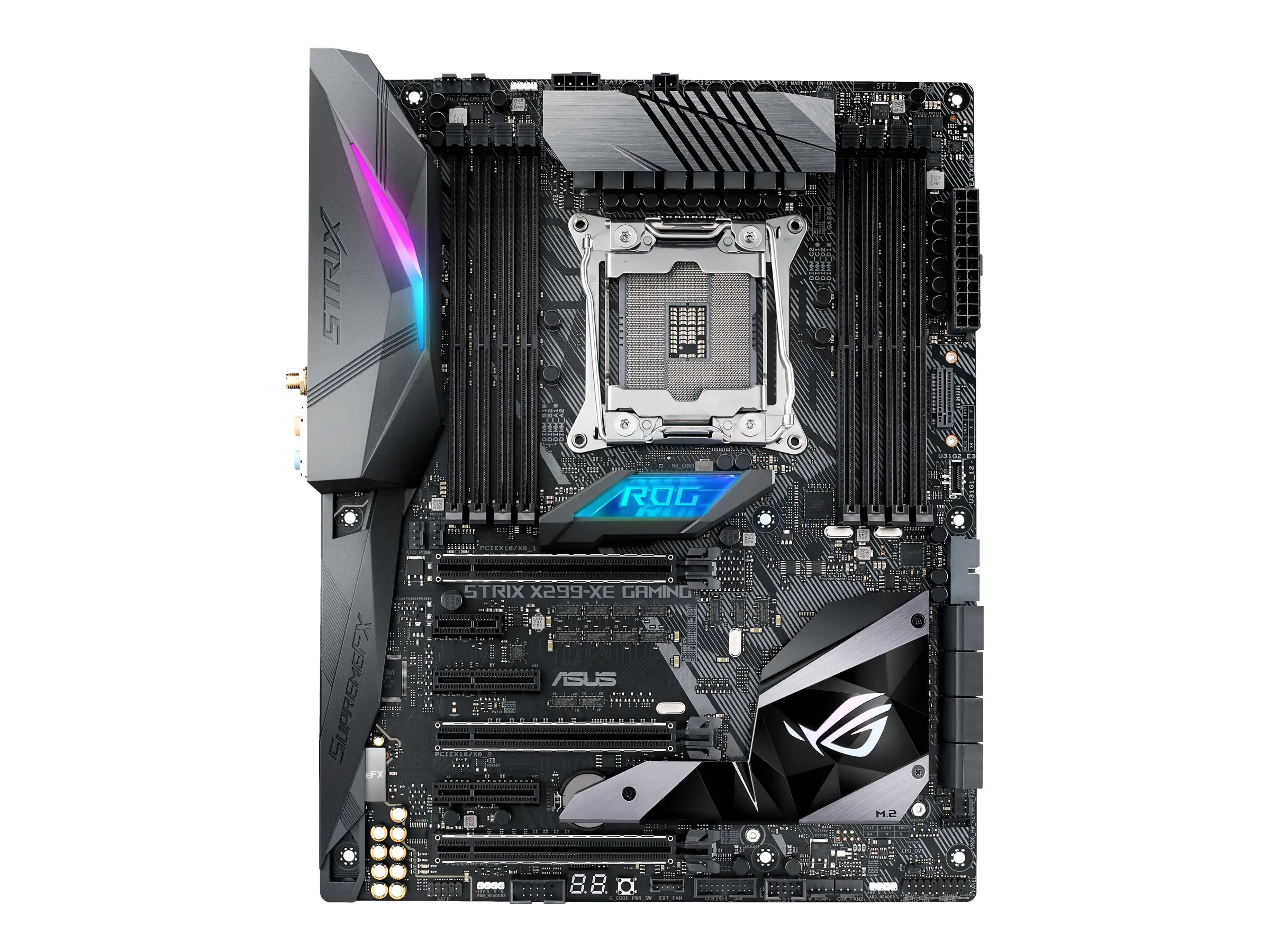 Asus ROG STRIX X299-XE GAMING - Motherboard - ATX - LGA2066 Socket - X299 - USB 3.1 Gen 1, USB-C Gen2, USB 3.1 Gen 2 - Bluetooth, Gigabit LAN, Wi-Fi - HD Audio (8-Kanal)