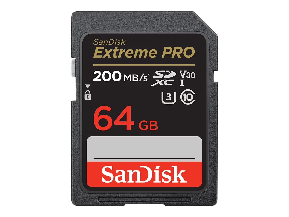 SanDisk Extreme PRO - Flash-Speicherkarte - 64 GB SDSDXXU-064G-GN4IN