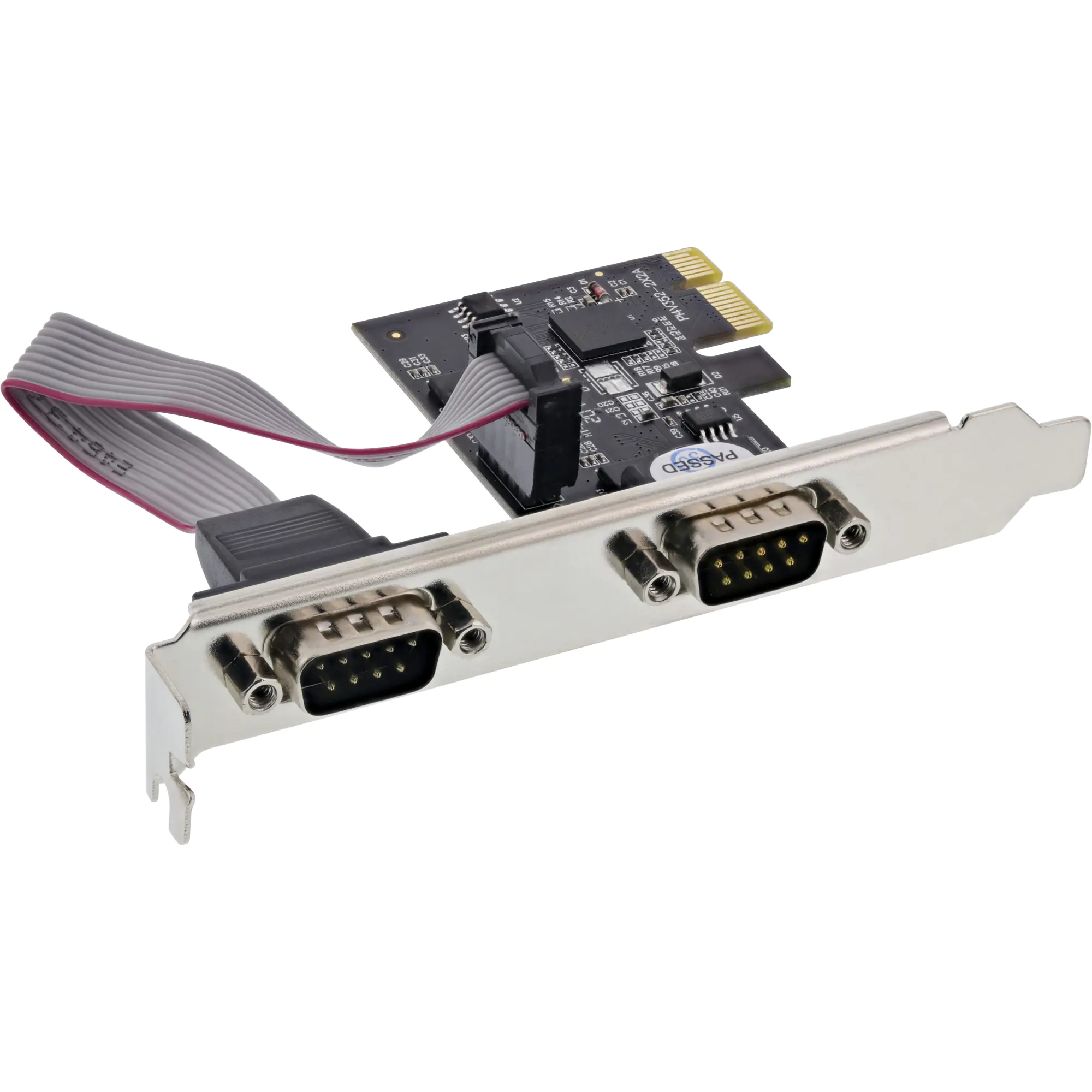 Longshine Controller PCIe 2x Seriell RS232 - Controller LCS-6321M