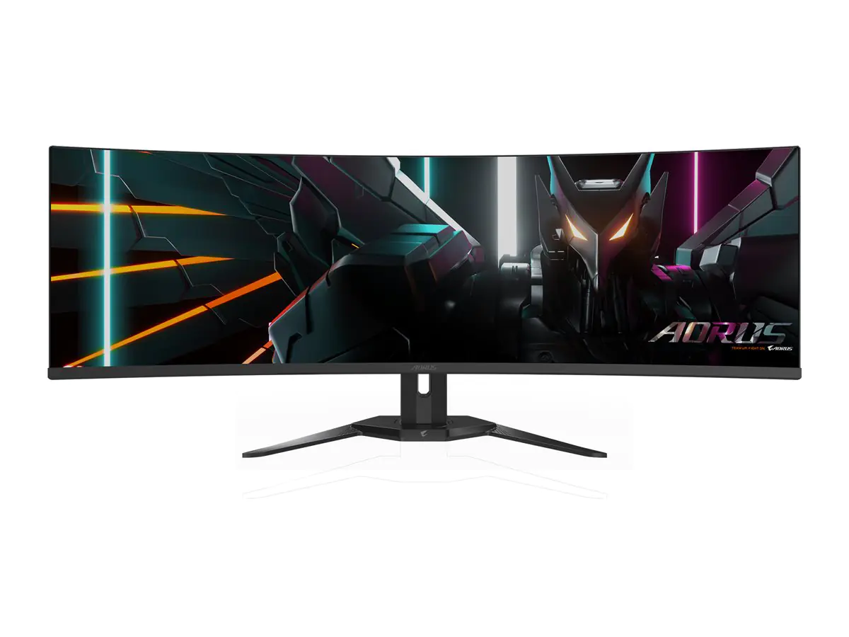 Gigabyte AORUS CO49DQ - OLED-Monitor - gebogen - 124.5 cm (49")