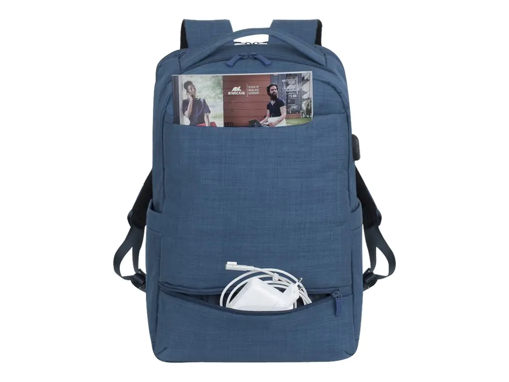 Riva Case Biscayne 8365 - Notebook-Rucksack - 43.9 cm (17.3") - Blau