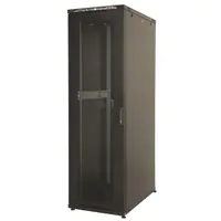 Ekivalan 19" Netzwerkschrank Eco 22 HE 600 x 1000 mm schwarz