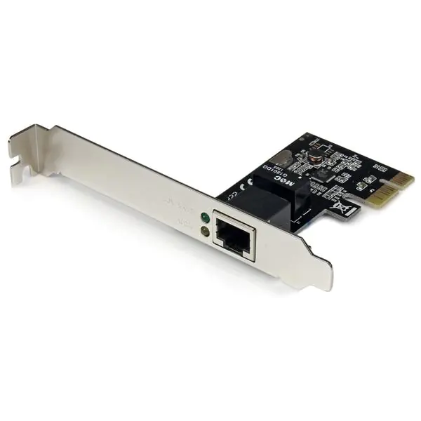 StarTech PCI Express Gigabit Ethernet Netzwerkkarte - PCIe Server NIC Netzwerkadapter 10 / 100 / 1000 Mbit/s - Full/Low Profile - Netzwerkadapter - PCIe Low-Profile - Gigabit Ethernet - für P/N: ET91000SM10, ET91000SM20