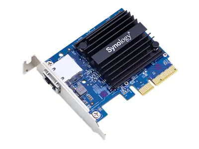 Synology E10G18-T1 - Netzwerkadapter - PCIe 3.0 x4 Low-Profile - 10Gb Ethernet x 1 - für Disk Station DS1618; RackStation RS1219, RS2418, RS2818, RS3618, RS818