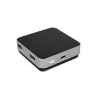 OWC USB-C Travel Dock, Kabelgebunden, USB 3.2 Gen 1 (3.1 Gen 1) Type-C, Grau, Space Gray, SD, SDHC, SDXC, CE, FCC OWCTCDK5P2SG