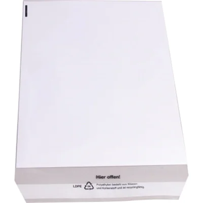 Versandtasche C4 0,07mm Polyethylen oF tr 100 St./Pack.