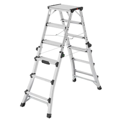 Hailo Teleskopleiter D100 TL TopLine 150kg Aluminium, eloxiert