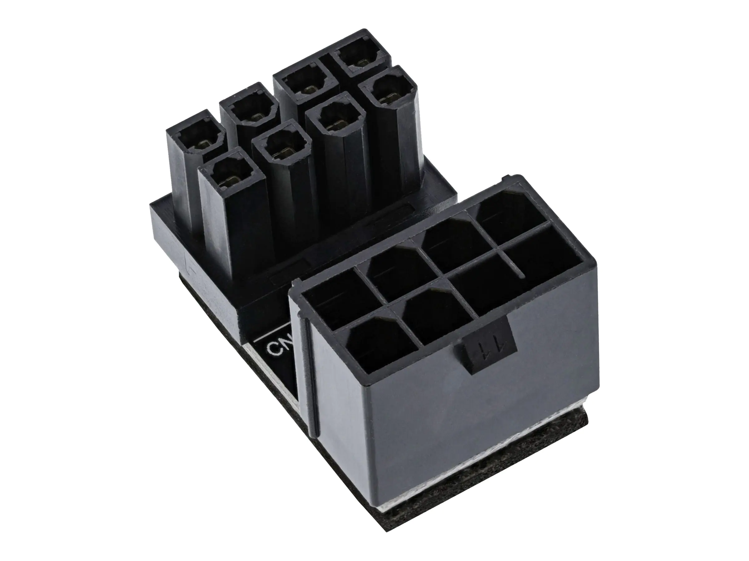 InLine - Netzteil - 8-poliger PCIe Power (M) zu 8-poliger PCIe Power (W) gewinkelt