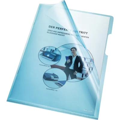 Bene Sichthülle 205000BL DIN A4 HPVC blau 100 St./Pack.