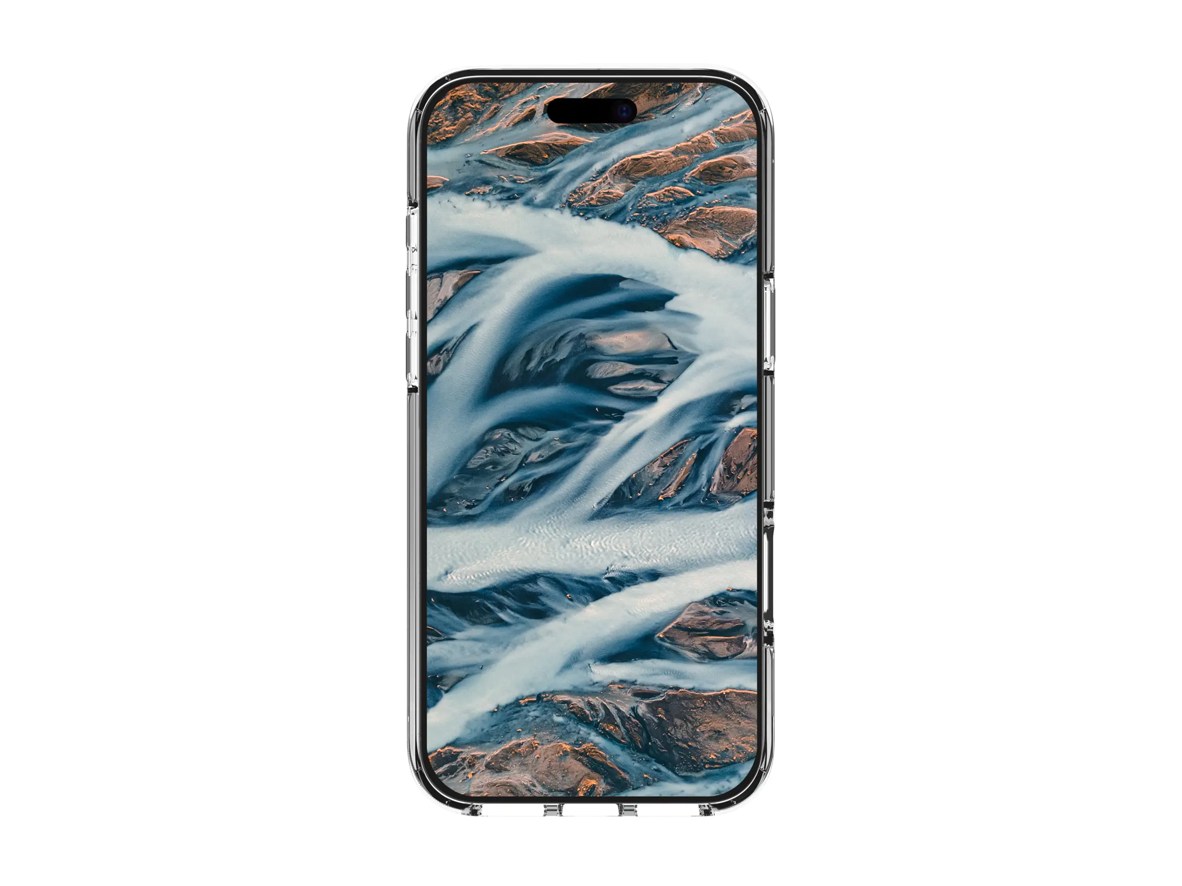 dbramante1928 Iceland Pro - Hintere Abdeckung für Mobiltelefon - kompatibel mit MagSafe - Kunststoff - klar - für Apple iPhone 16 Pro Max