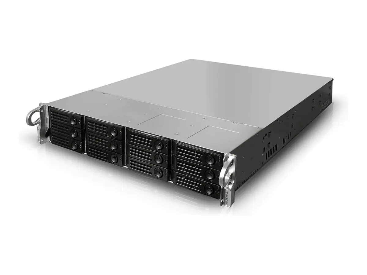 Asustor Xpanstor 12R AX7012R - Speichergehäuse - 12 Schächte (SATA-600 / SAS) 90-AX7012R00-M030
